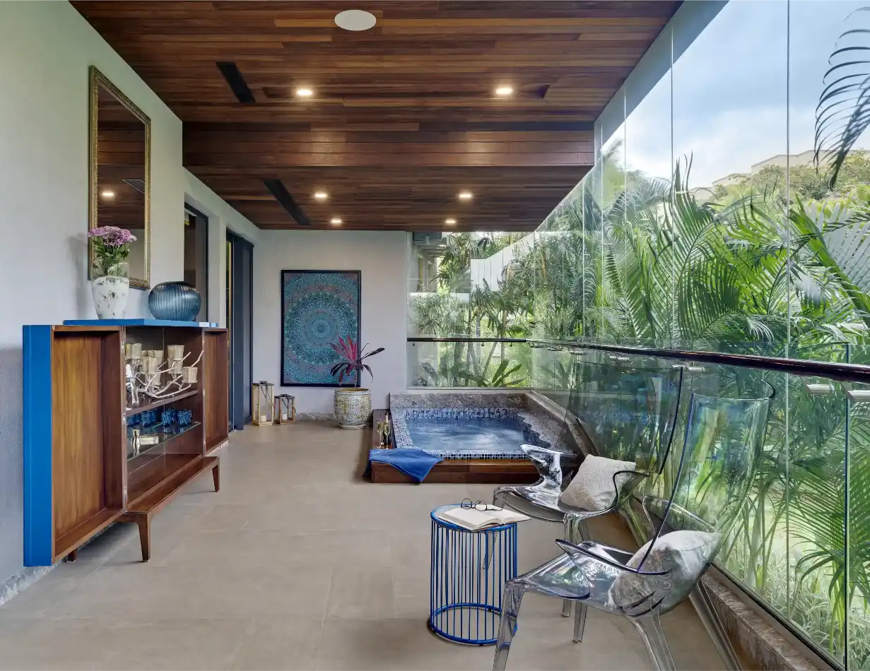 Private deck
