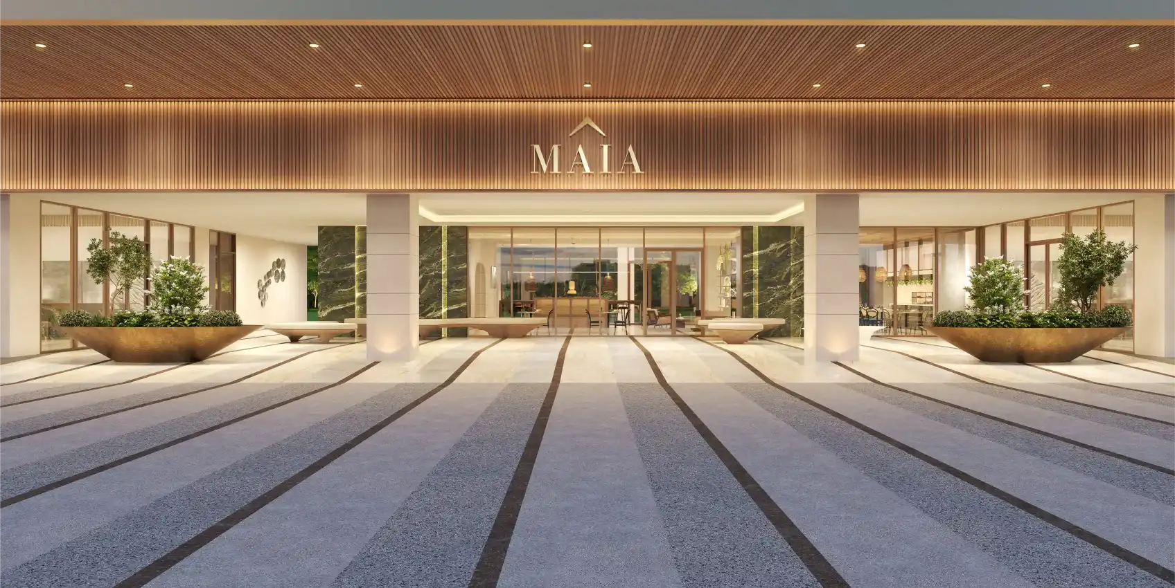 MAIA entrance lobby